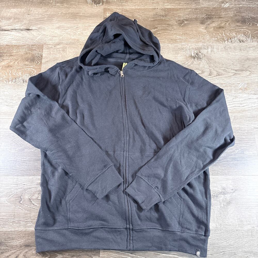 Econcious Unisex Black Hoodie XL Hemp Organic Cotton New W/O Tag